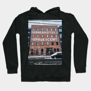 "Dannenhoffer's Opalescent" former factory building Hoodie